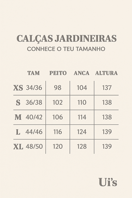 Calças Jardineiras QUADRADOS AZUIS