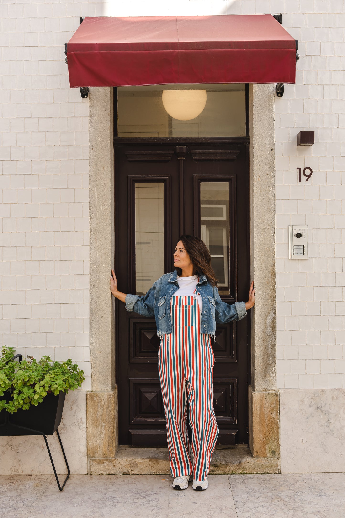 Calças Jardineiras RISCAS