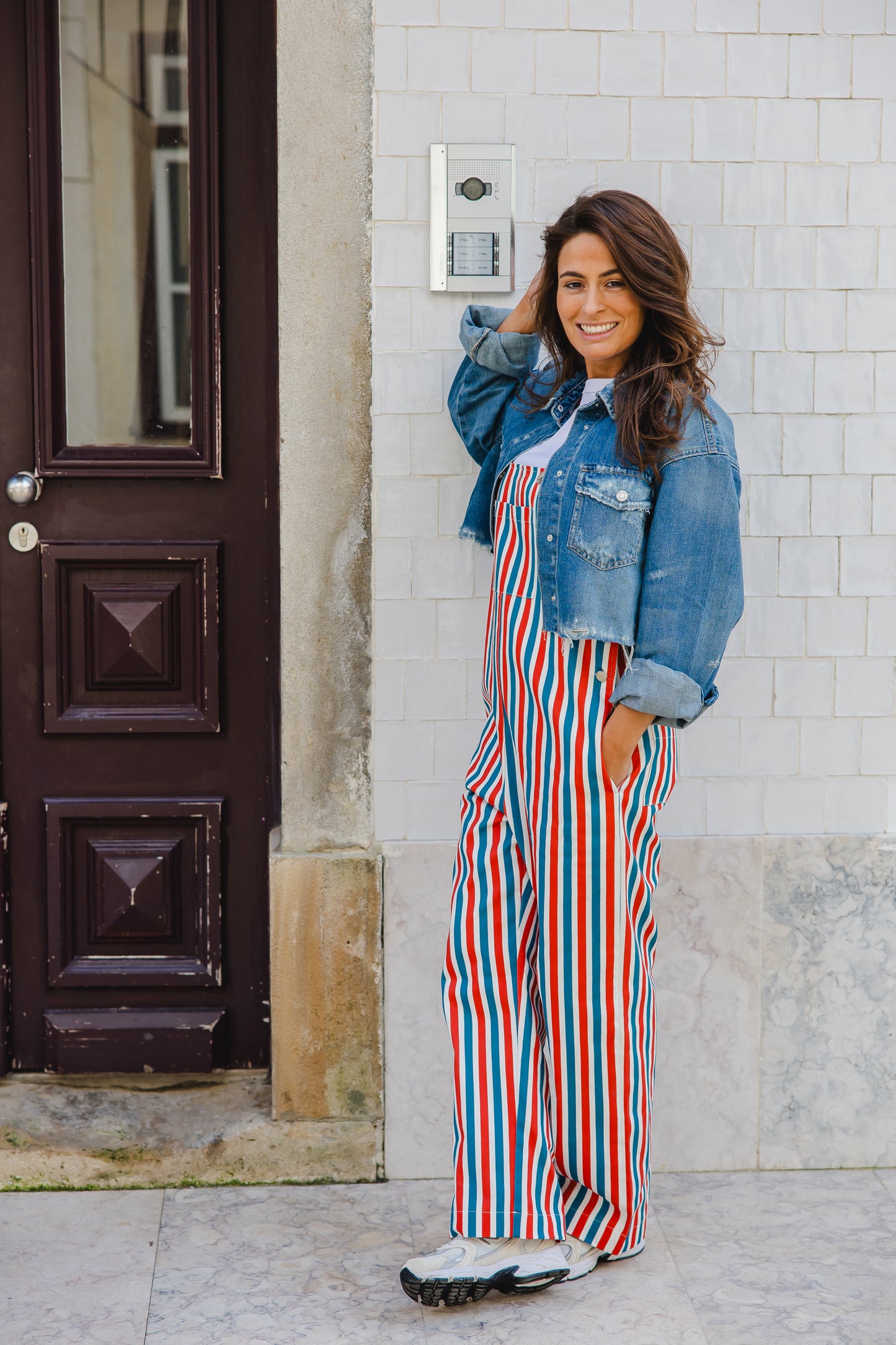 Calças Jardineiras RISCAS